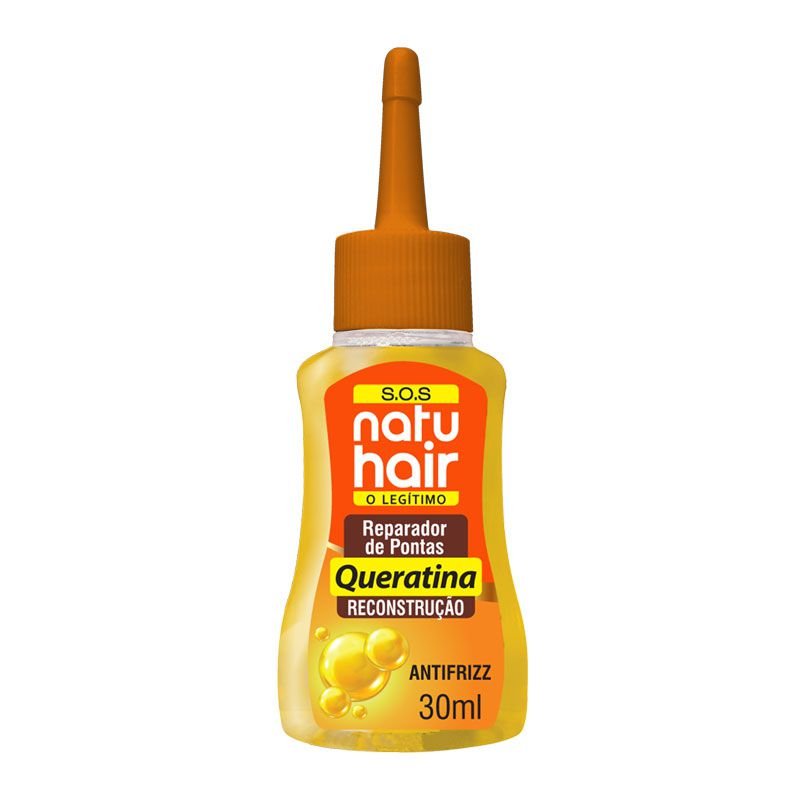 Imagem do produto REPARADOR DE PONTAS NATU HAIR SOS QUERATINA 30ML