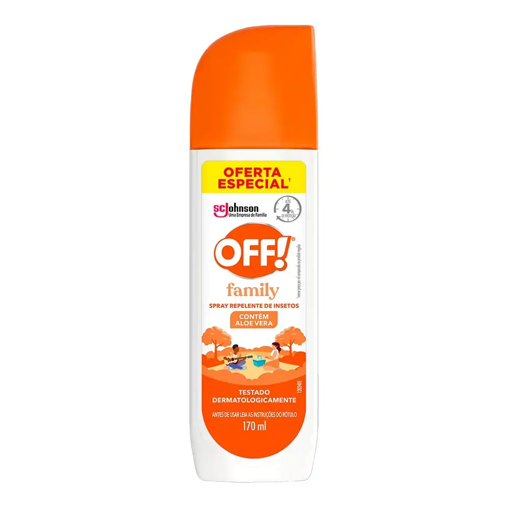 Imagem do produto REPELENTE OFF FAMILY SPRAY 170ML