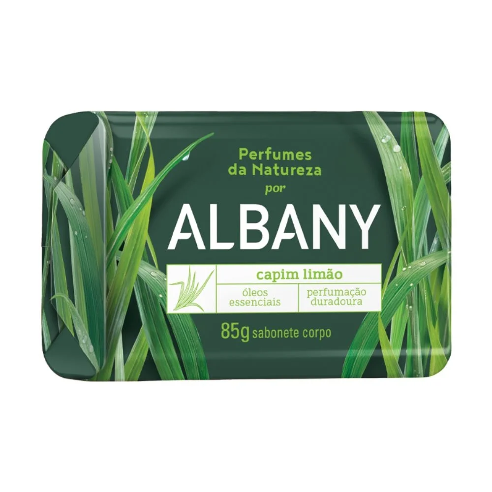Imagem do produto SABONETE ALBANY SUAVE CAPIM LIMAO 85G