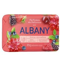 Imagem do produto SABONETE ALBANY SUAVE FRUTAS VERMELHAS 85G