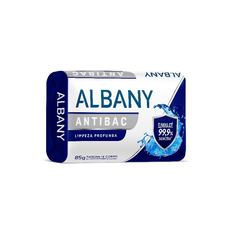 Imagem do produto SABONETE ALBANY SUAVE LIMPEZA E CUIDADO 85G