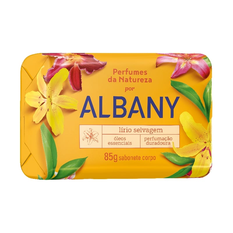 Imagem do produto SABONETE ALBANY SUAVE LIRIO SELVAGEM 85G