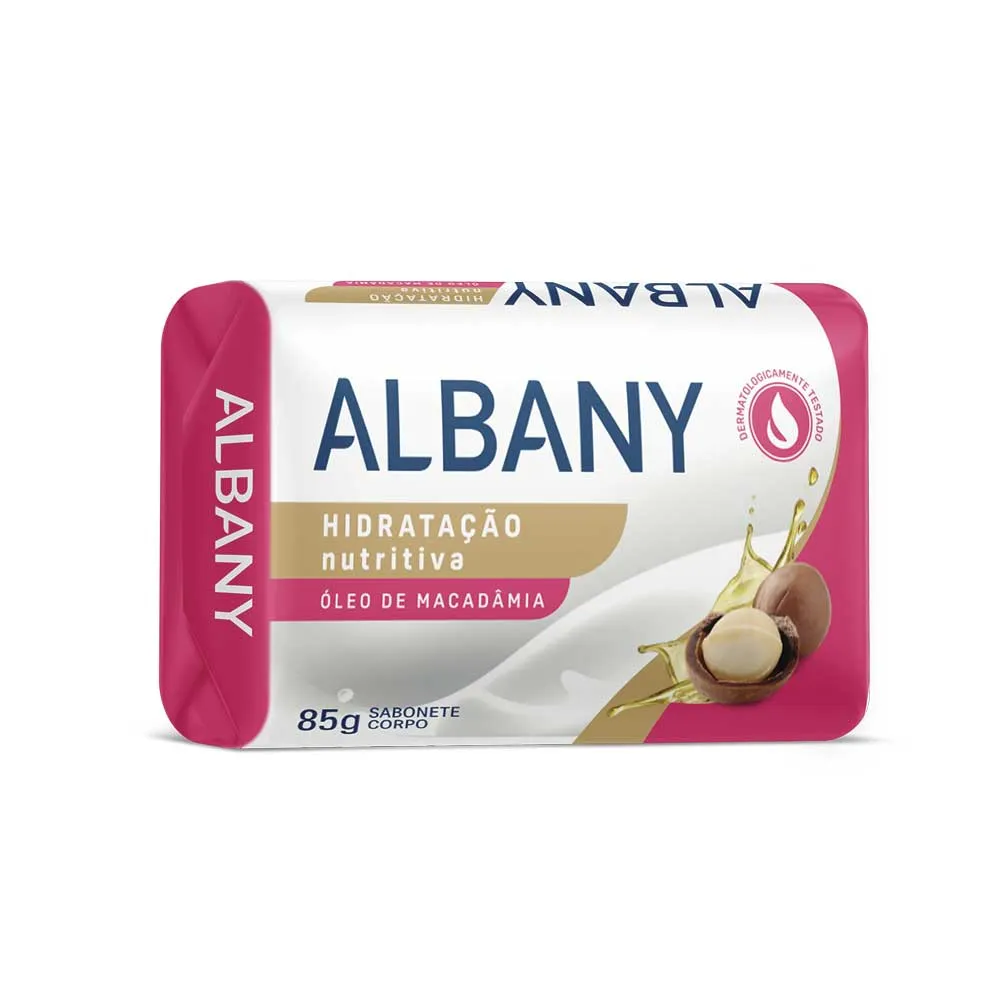 Imagem do produto SABONETE ALBANY SUAVE MACADAMIA 85G