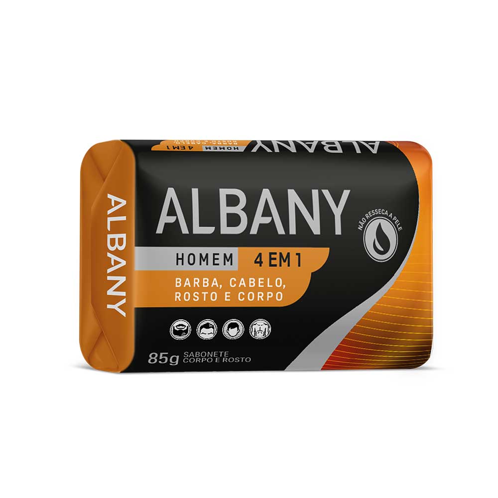 Imagem do produto SABONETE ALBANY SUAVE MULTI HOMEM 85G