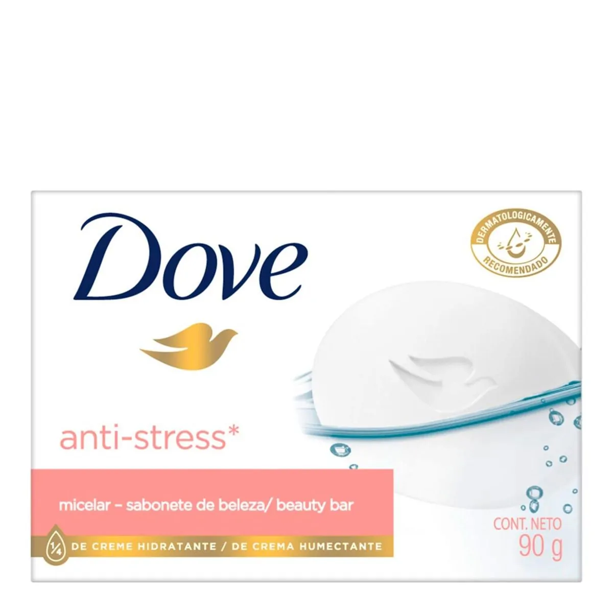 SABONETE DOVE MICELAR ANTI-STRESS 90G