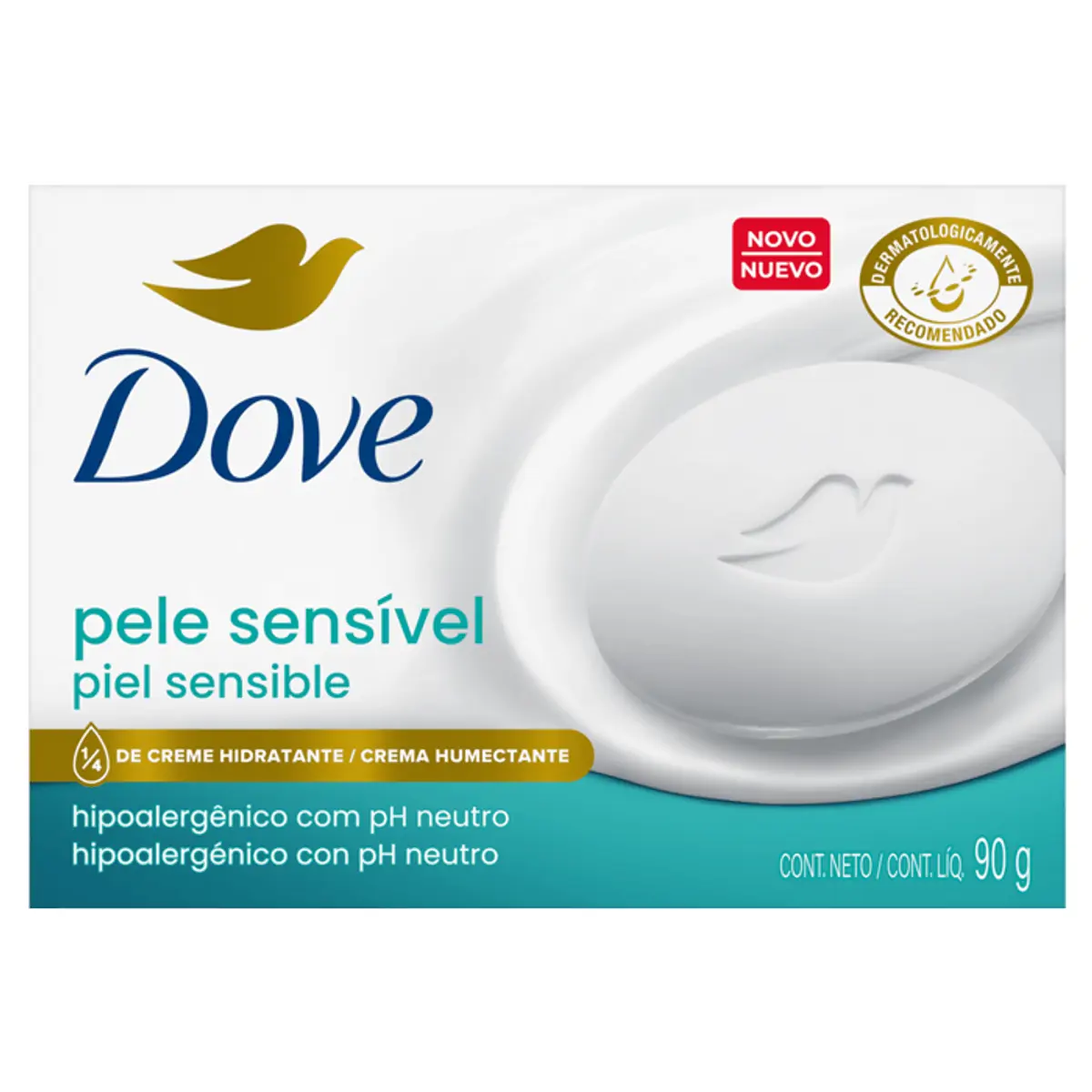 Imagem do produto SABONETE DOVE PELE SENSIVEL 90G