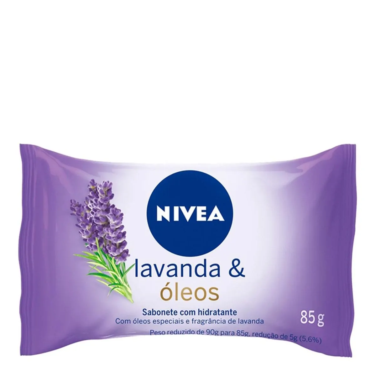 Imagem do produto SABONETE EM BARRA HIDRATANTE NIVEA LAVANDA & OLEOS 85G