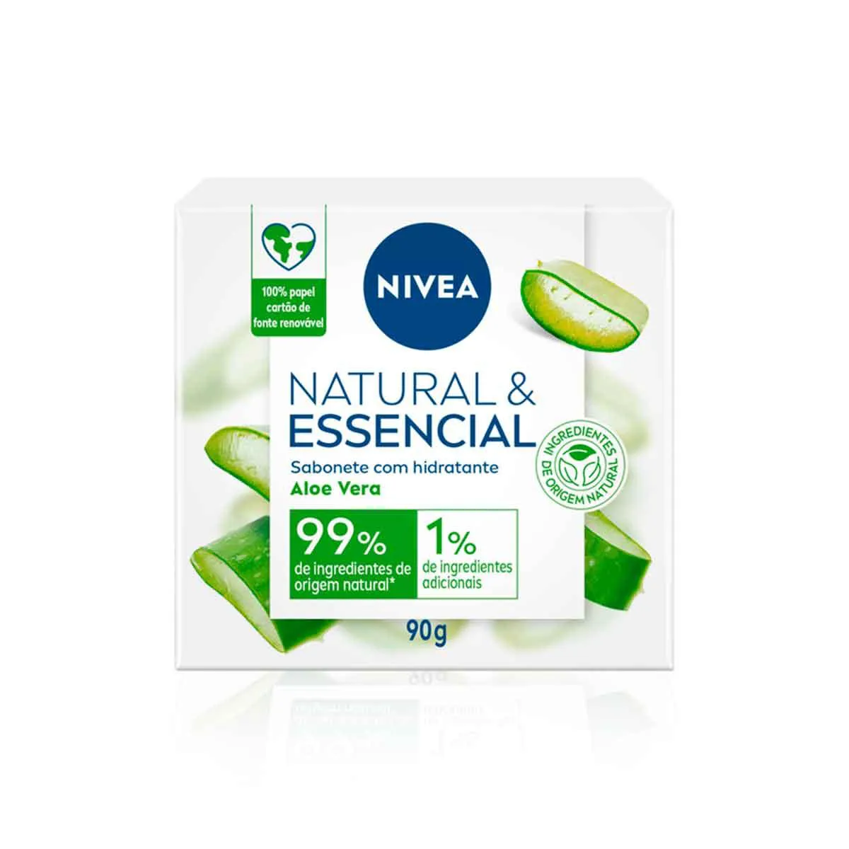 Imagem do produto SABONETE EM BARRA NIVEA NATURAL ALOE VERA 90G