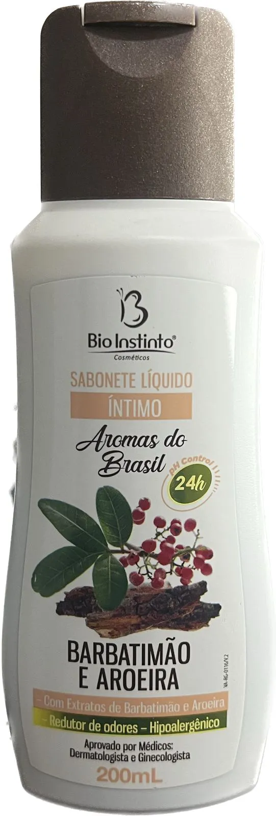 Imagem do produto SABONETE INTIMO BIO INSTINTO BARBATIMAO E AROEIRA 200ML