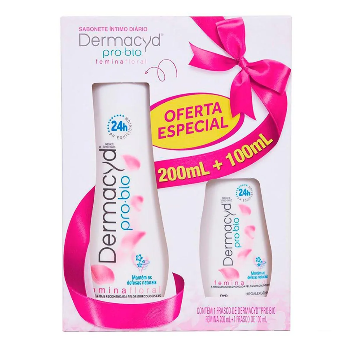 Imagem do produto SABONETE INTIMO DERMACYD FEMINA 200ML + 100ML
