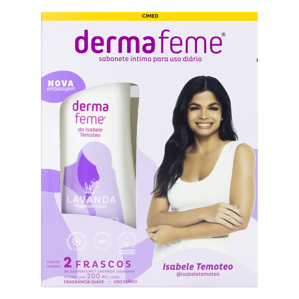 Imagem do produto SABONETE INTIMO DERMAFEME LAVANDA 200ML