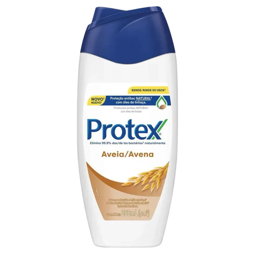 Imagem do produto SABONETE LIQUIDO ANTIBACTERIANO PROTEX AVEIA 250ML