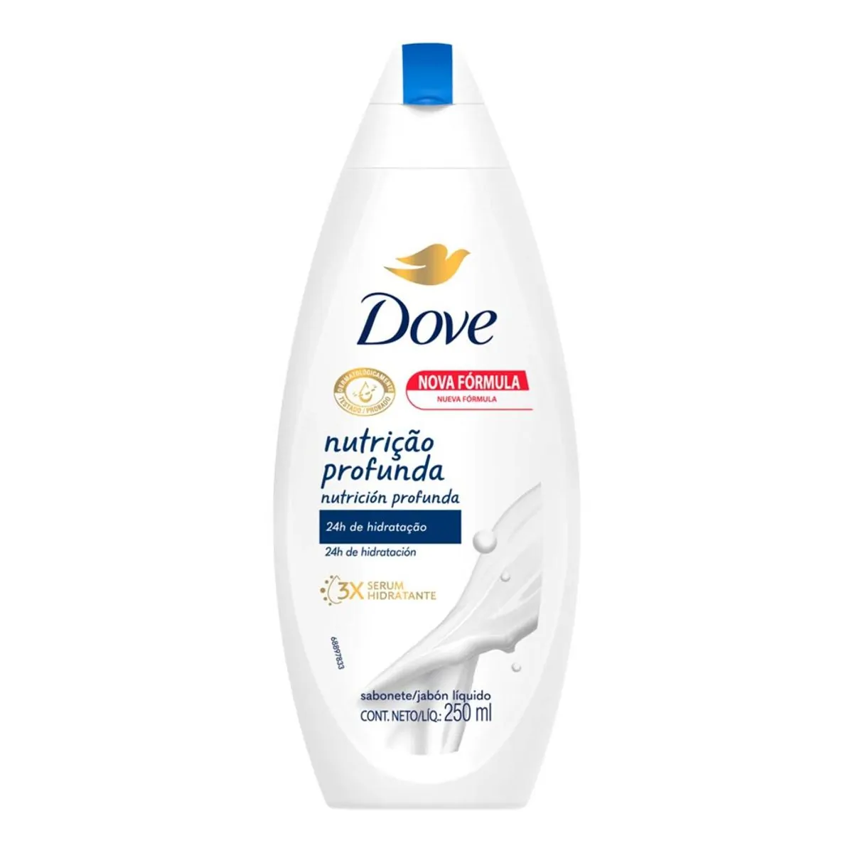 Imagem do produto SABONETE LIQUIDO DOVE NUTRICAO PROFUNDA 250ML