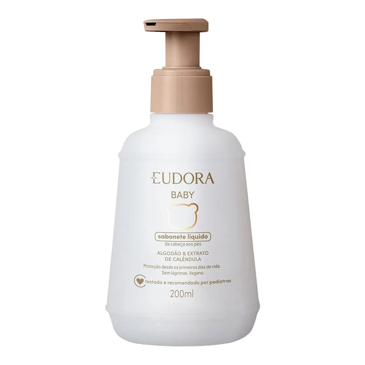 SABONETE LIQUIDO EUDORA BABY CABECA AOS PES 200ML