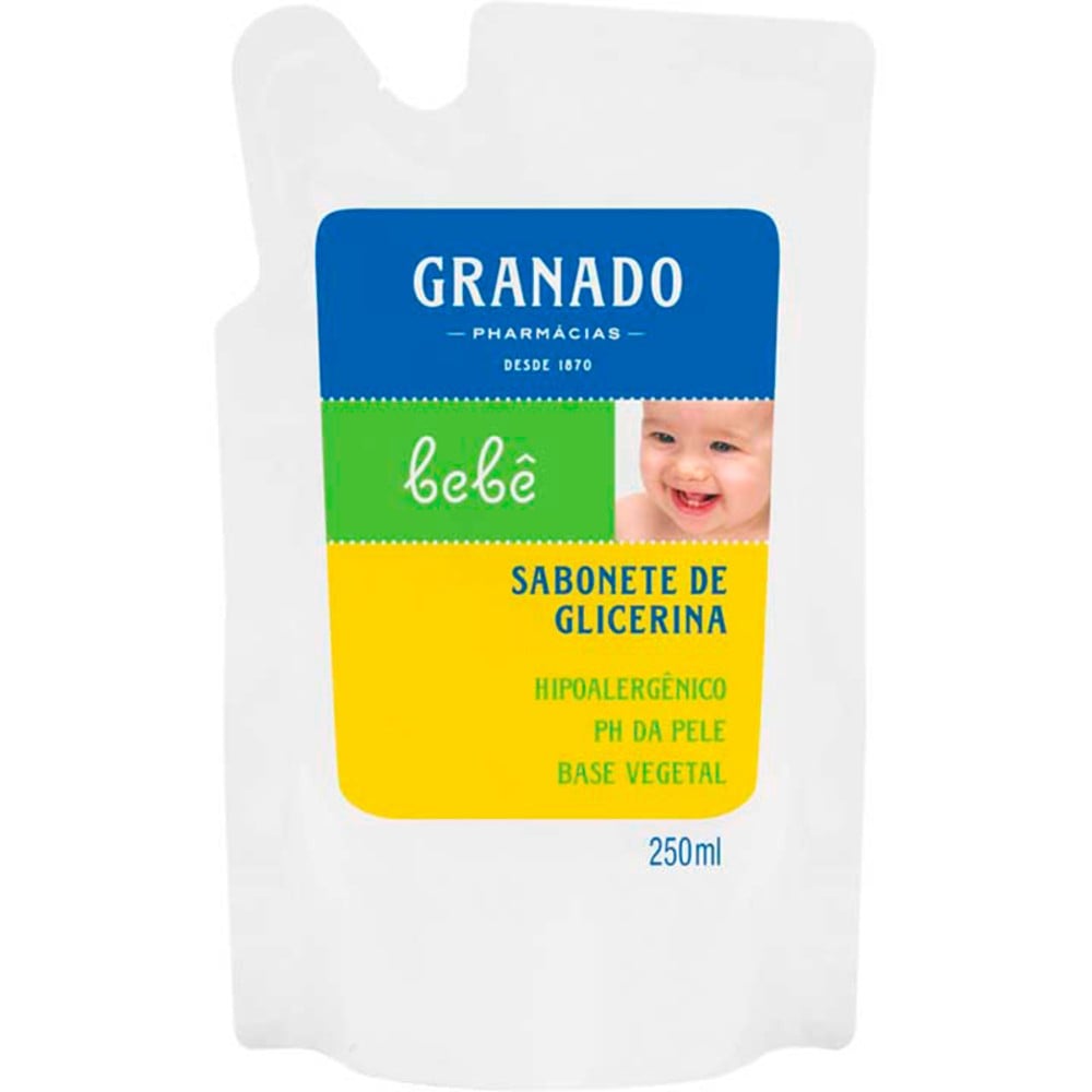 Imagem do produto SABONETE LIQUIDO GRANADO BEBE GLICERINA REFIL
