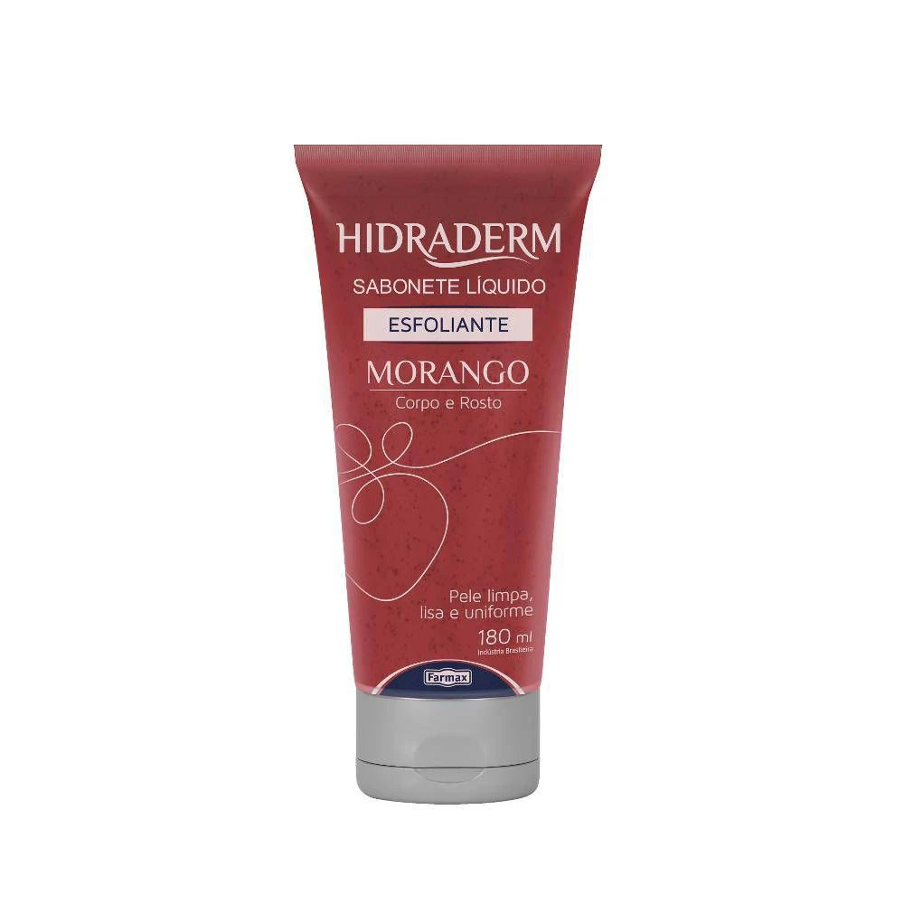 Imagem do produto SABONETE LIQUIDO HIDRADERM ESFOLIANTE MORANGO 180ML