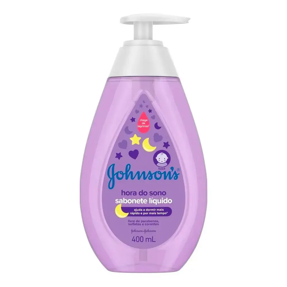 Imagem do produto SABONETE LIQUIDO JOHNSONS BABY HORA DO SONO 400ML