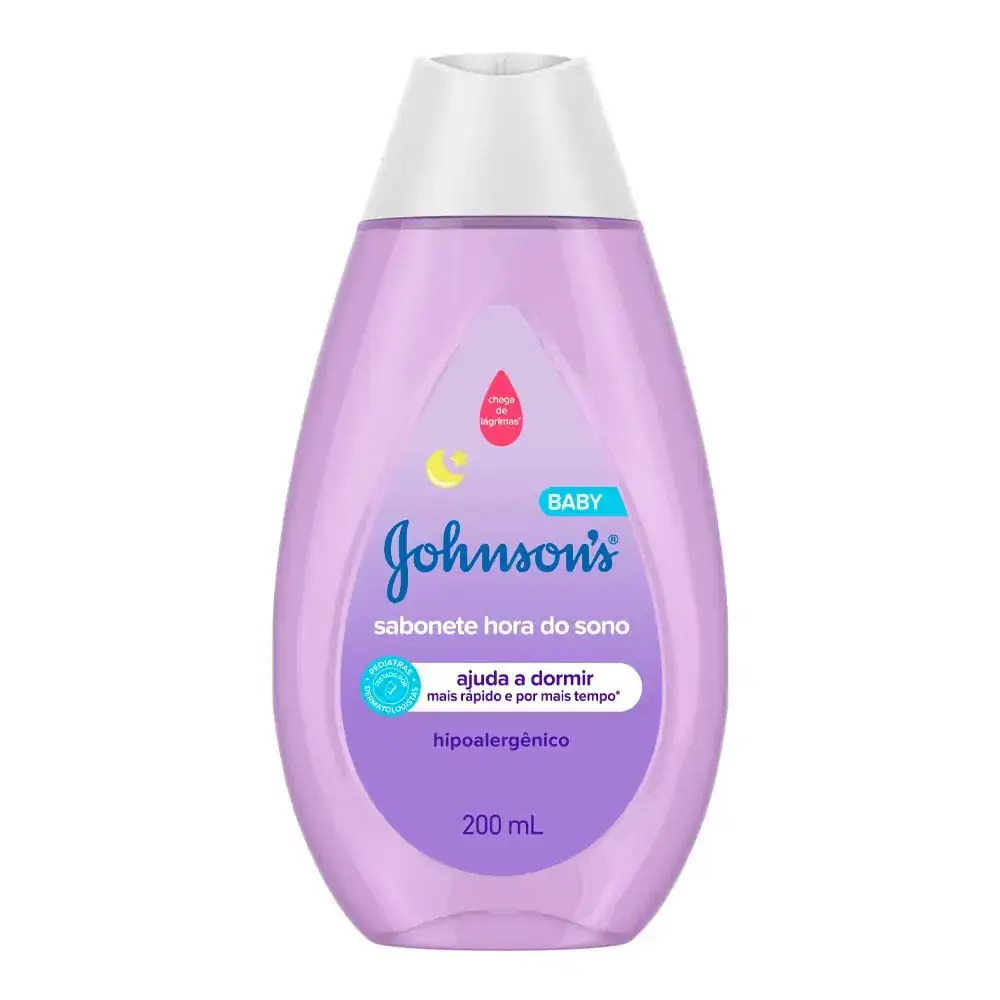 Imagem do produto SABONETE LIQUIDO JOHNSON'S BABY HORA DO SONO LAVANDA E CAMOMILA 200ML