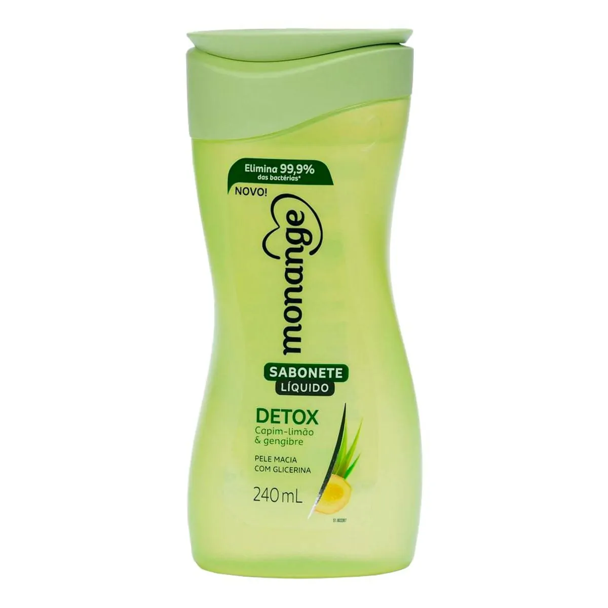 Imagem do produto SABONETE LIQUIDO MONANGE DETOX 240ML