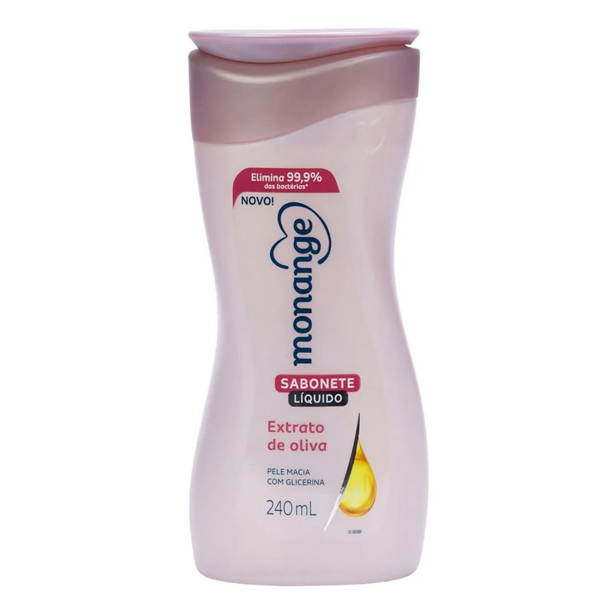 Imagem do produto SABONETE LIQUIDO MONANGE EXTRATO DE OLIVA 240ML