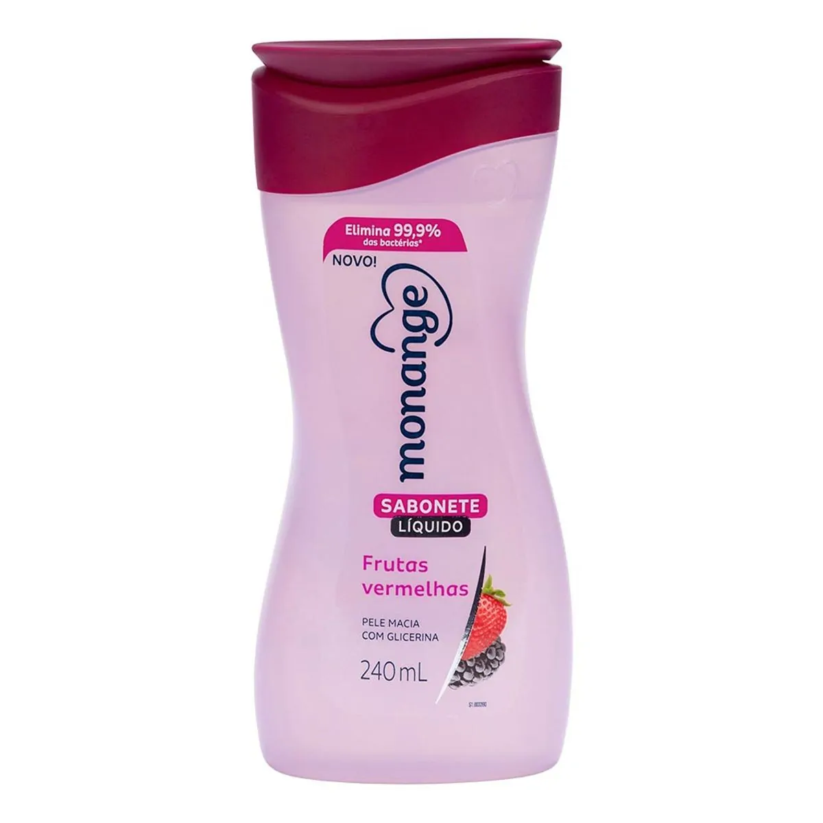 Imagem do produto SABONETE LIQUIDO MONANGE FRUTAS VERMELHAS 240ML