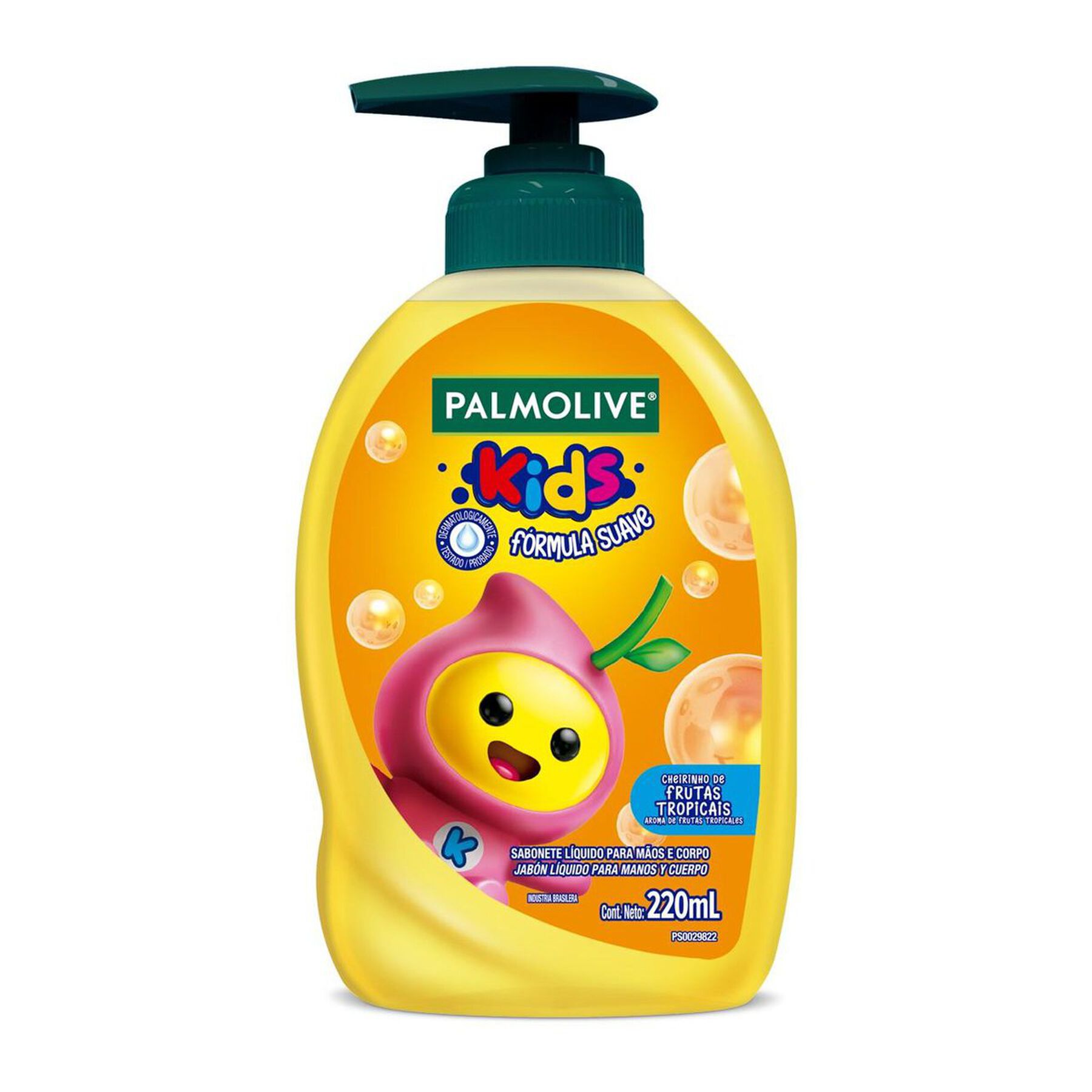 Imagem do produto SABONETE LIQUIDO PALMOLIVE KIDS PUMP 220ML