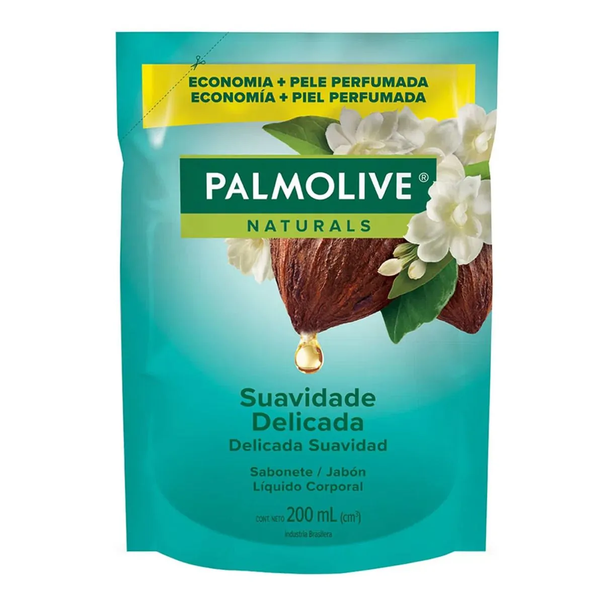 Imagem do produto SABONETE LIQUIDO PALMOLIVE NATURALS ESFOLIACAO DELICADA 200ML