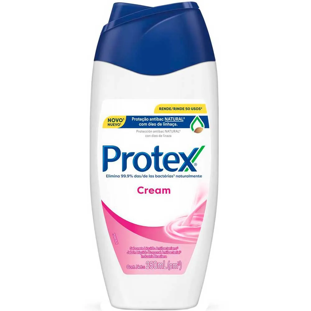 Imagem do produto SABONETE LIQUIDO PROTEX CREAM 250ML