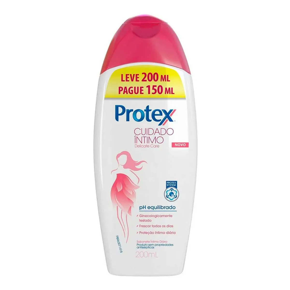 Imagem do produto SABONETE LIQUIDO PROTEX INTIMO DELICATE CARE LEVE 200ML PAGUE 150ML