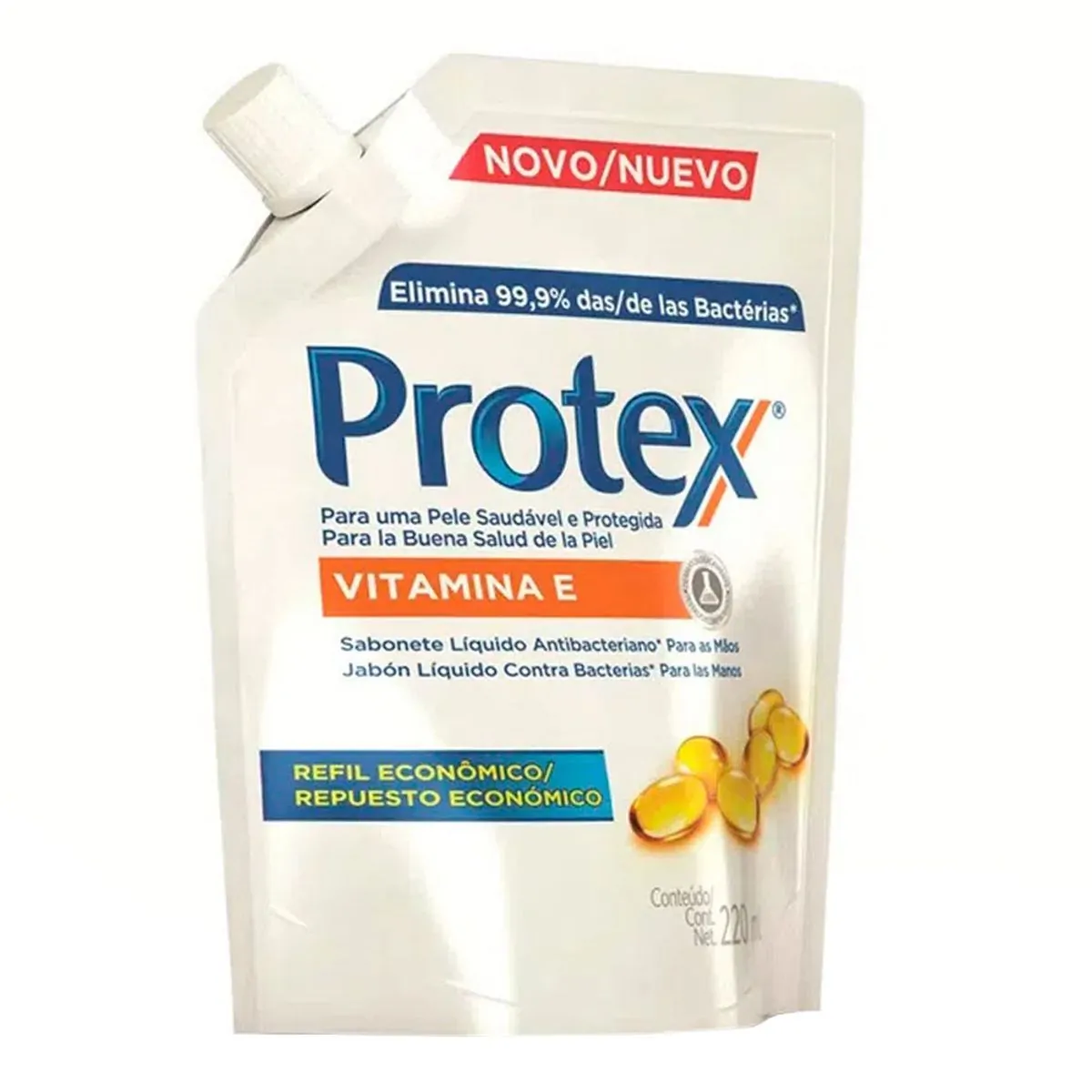 Imagem do produto SABONETE LIQUIDO PROTEX PUMP VITAMINA E 220ML