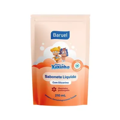 Imagem do produto SABONETE LIQUIDO TURMA DA XUXINHA COM GLICERINA REFIL 210ML