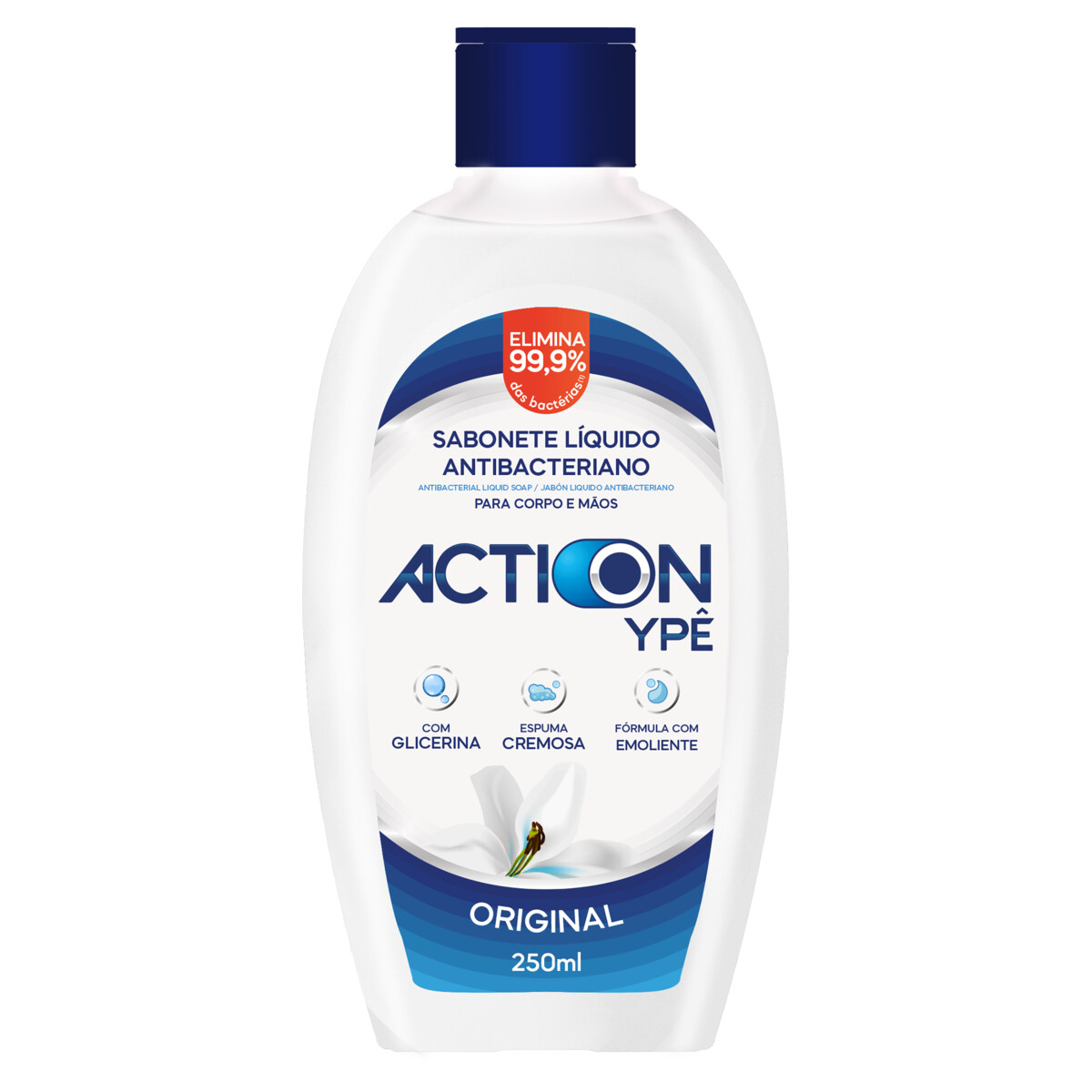 Imagem do produto SABONETE LIQUIDO YPE ACTION ORIGINAL 250ML