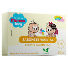Imagem do produto SABONETE VEGETAL TURMA DA MONICA CAMOMILA 80G