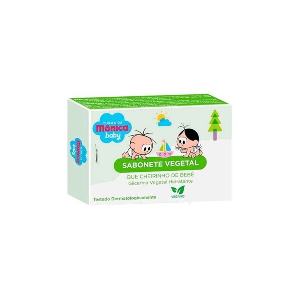 Imagem do produto SABONETE VEGETAL TURMA DA MONICA HIDRATANTE 80G