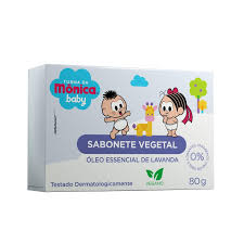 Imagem do produto SABONETE VEGETAL TURMA DA MONICA LAVANDA 80G