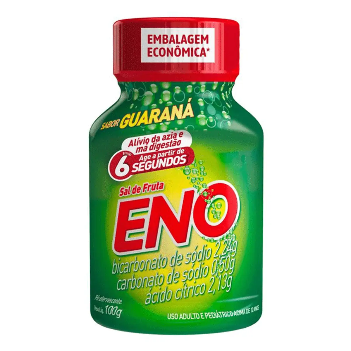 Imagem do produto SAL DE FRUTA ENO SABOR GUARANA FRASCO COM 100G