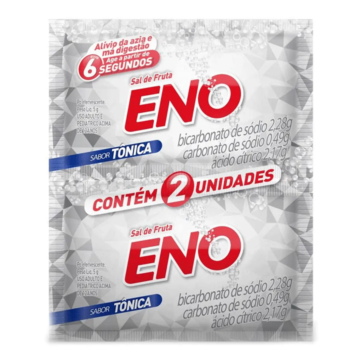Imagem do produto SAL DE FRUTA ENO TONICA 2 ENVELOPES