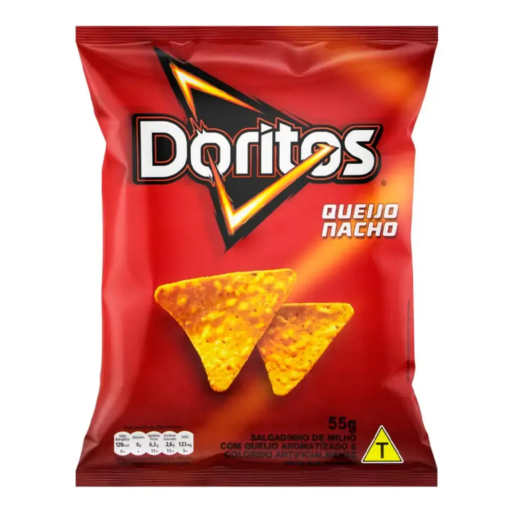Imagem do produto SALGADINHO DORITOS QUEIJO NACHO 45G