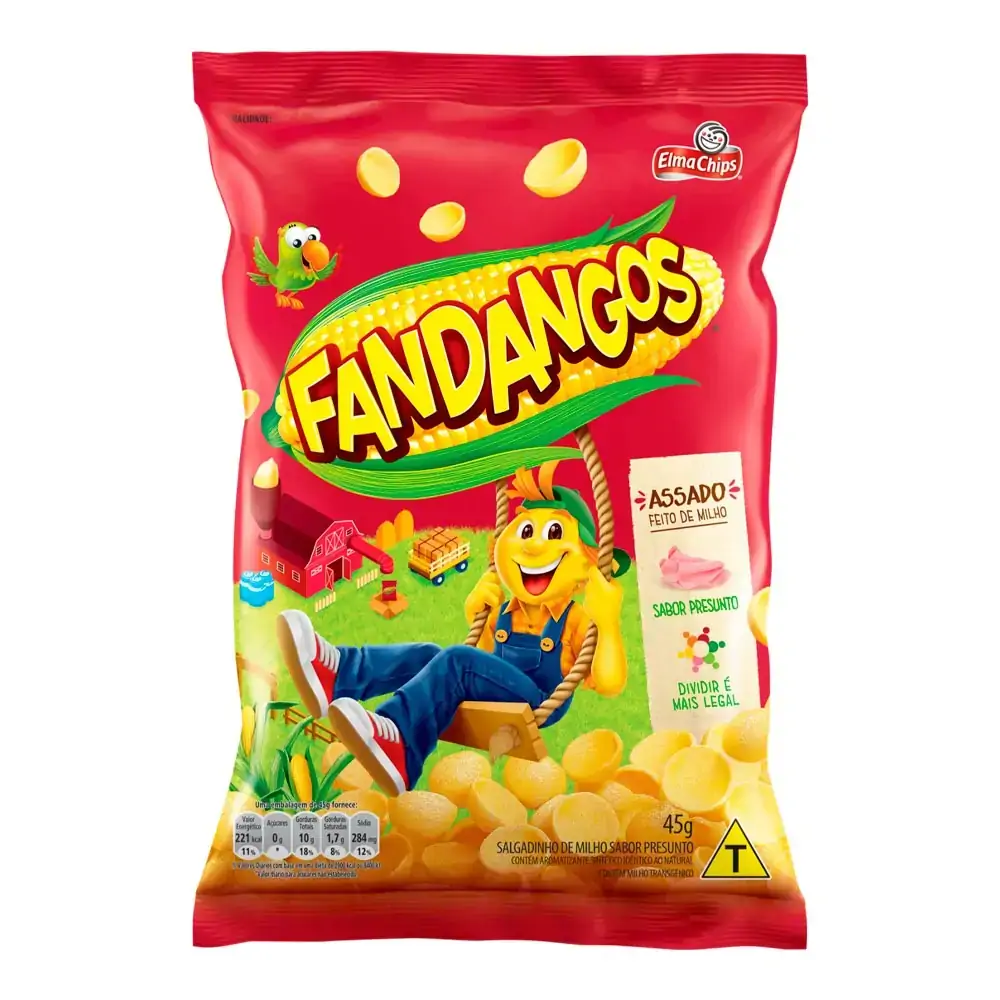 Thumbnail de SALGADINHO FANDANGOS SABOR PRESUNTO 45G