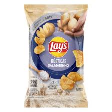 Imagem do produto SALGADINHO LAYS RUSTICAS SAL MARINHO 38G