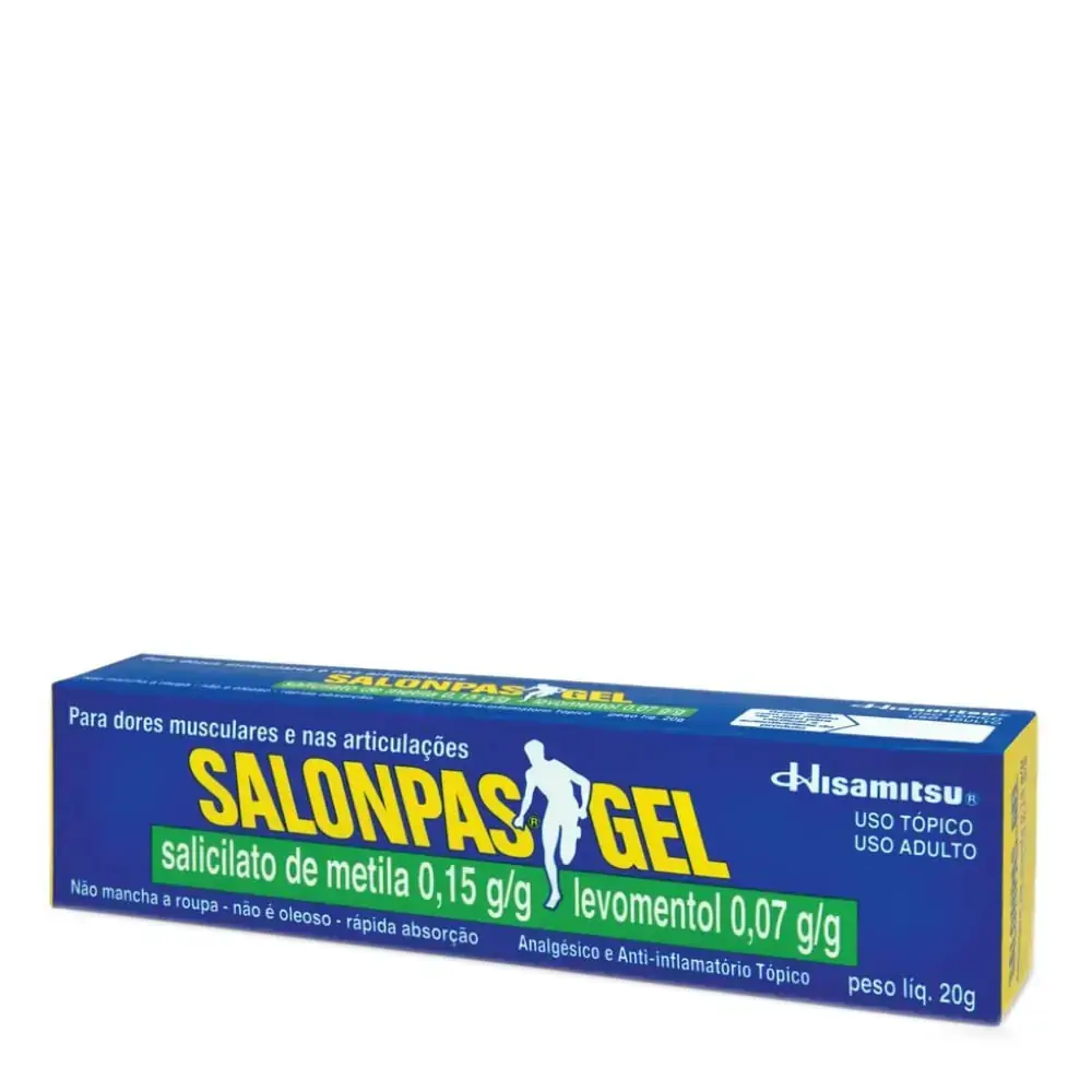 Imagem do produto SALONPAS GEL 0 15G 0 07G COM 20G
