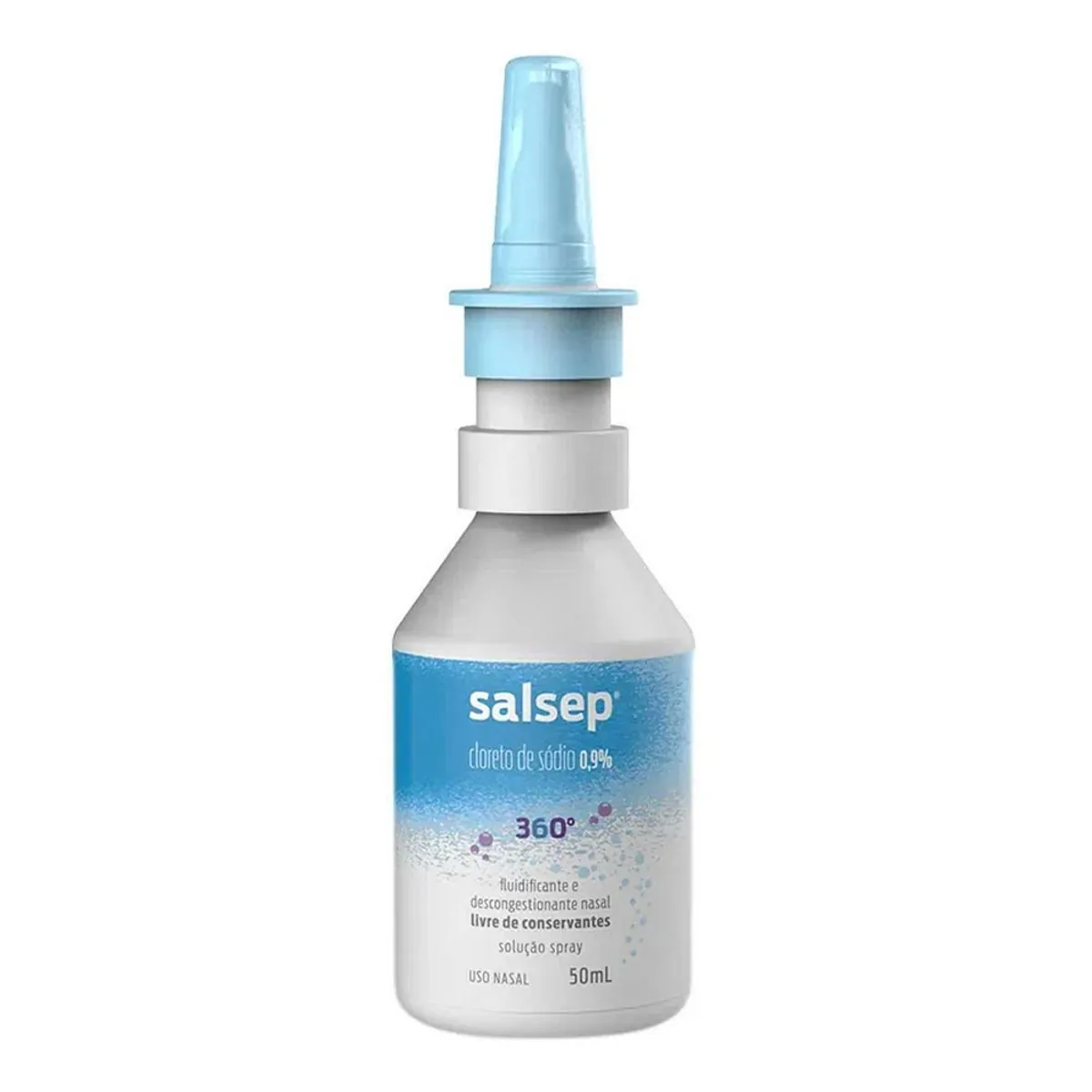 Imagem do produto SALSEP 360 SOLUCAO NASAL SPRAY 9MG ML LIBBS COM 50ML