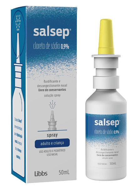 Thumbnail de SALSEP SOLUCAO NASAL SPRAY 9MG ML LIBBS COM 50ML