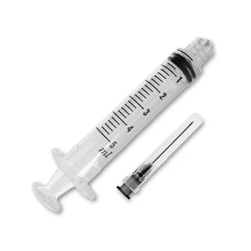 Imagem do produto SERINGA DESCARTAVEL SR 5ML COM AGULHA 25X7 LUER LOCK