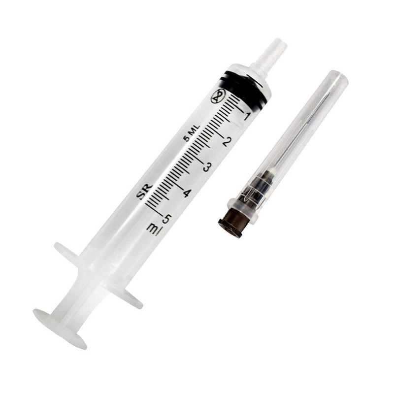 Imagem do produto SERINGA DESCARTAVEL SR 5ML COM AGULHA 25X7 LUER SLIP