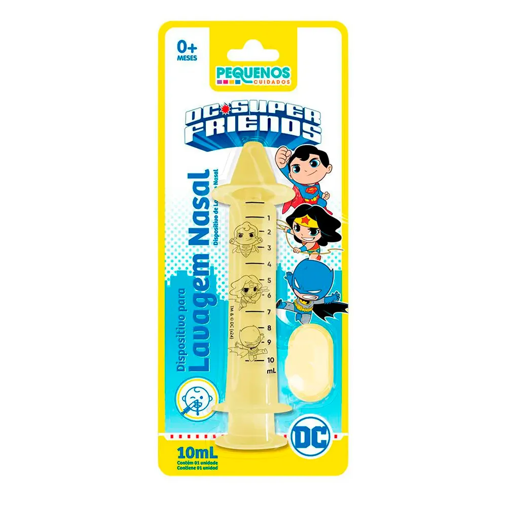 Imagem de SERINGA PARA LAVAGEM NASAL SUPER FRIENDS 10ML