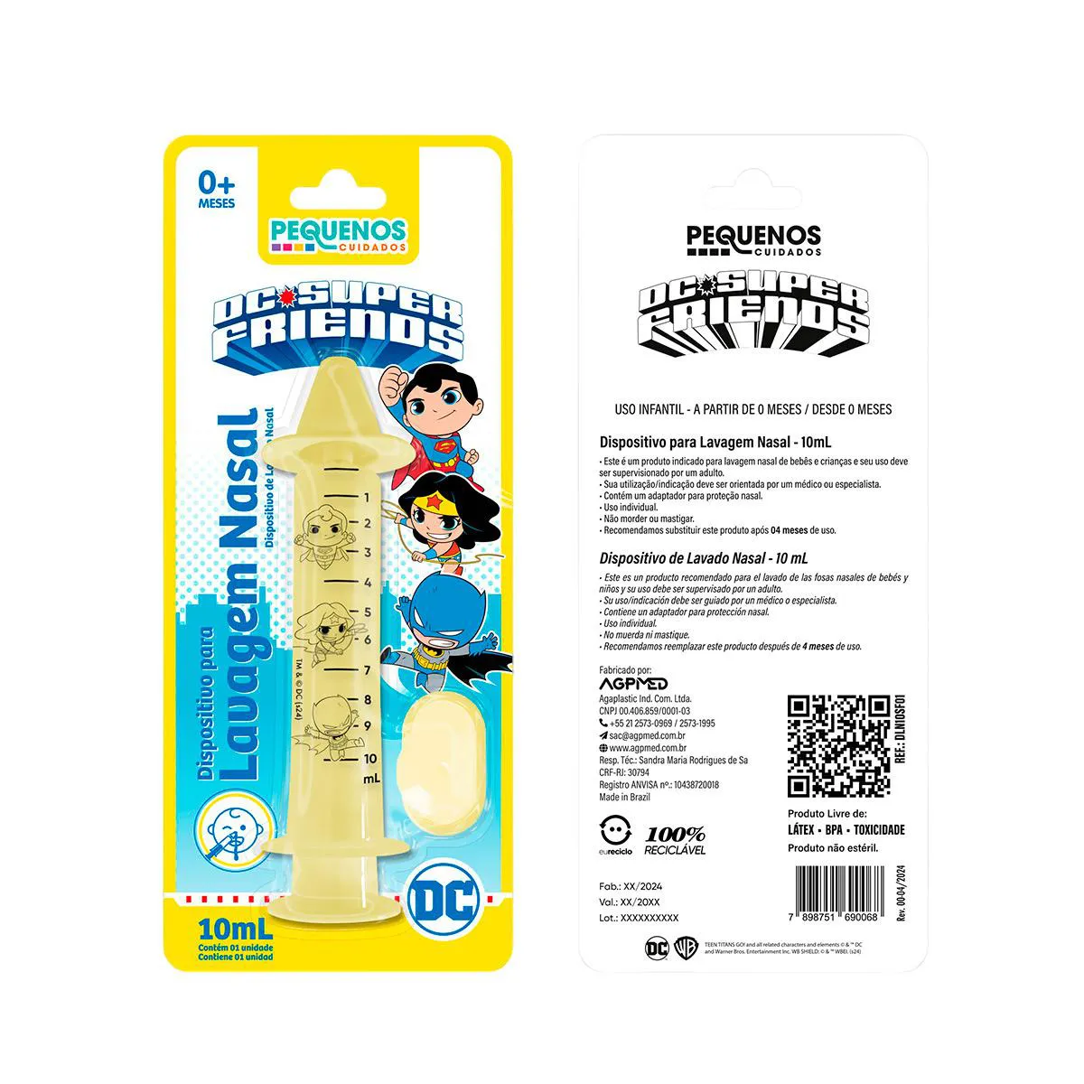 Imagem do produto SERINGA PARA LAVAGEM NASAL TARTARUGA 10ML