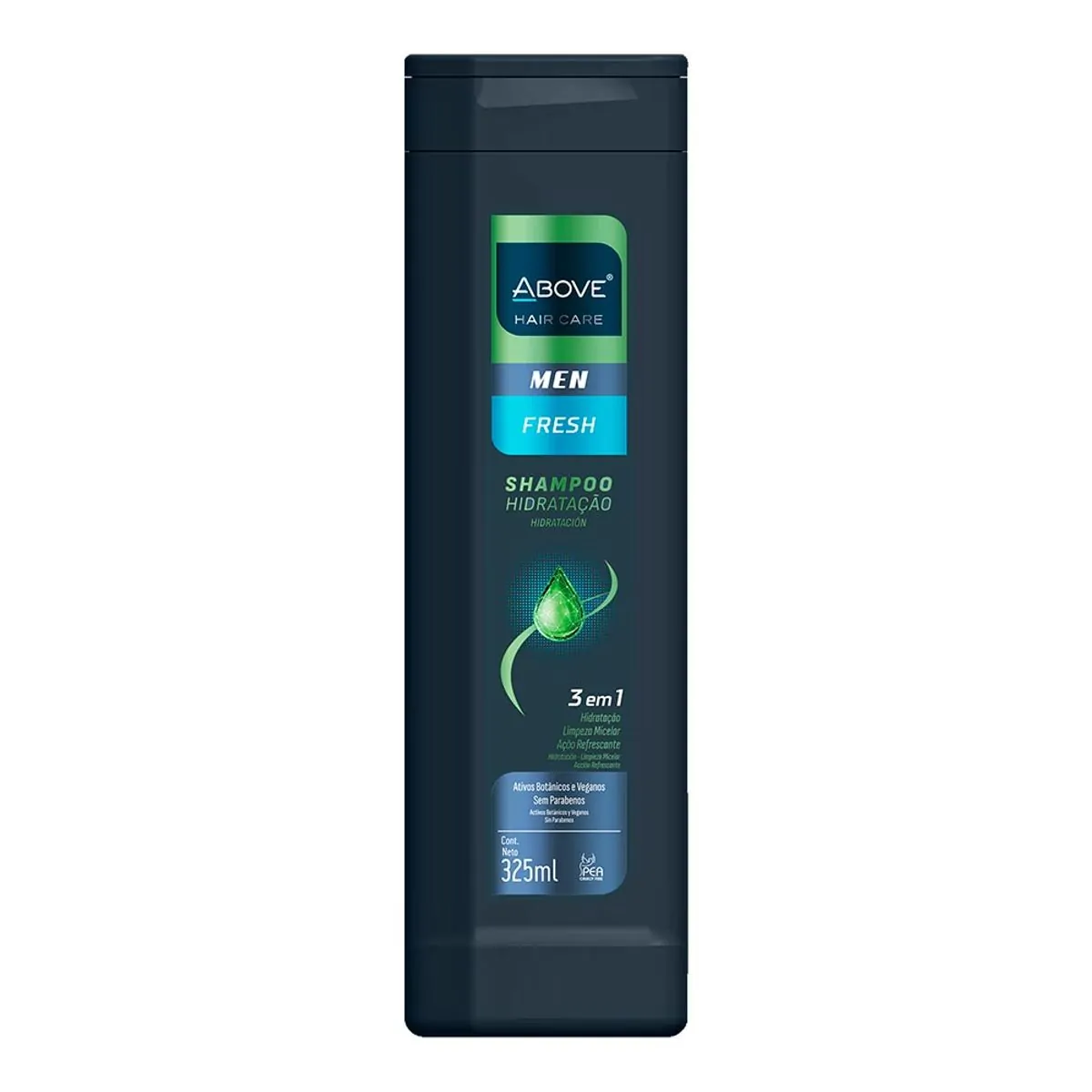 Imagem do produto SHAMPOO ABOVE MEN FRESH 3 EM 1 325ML