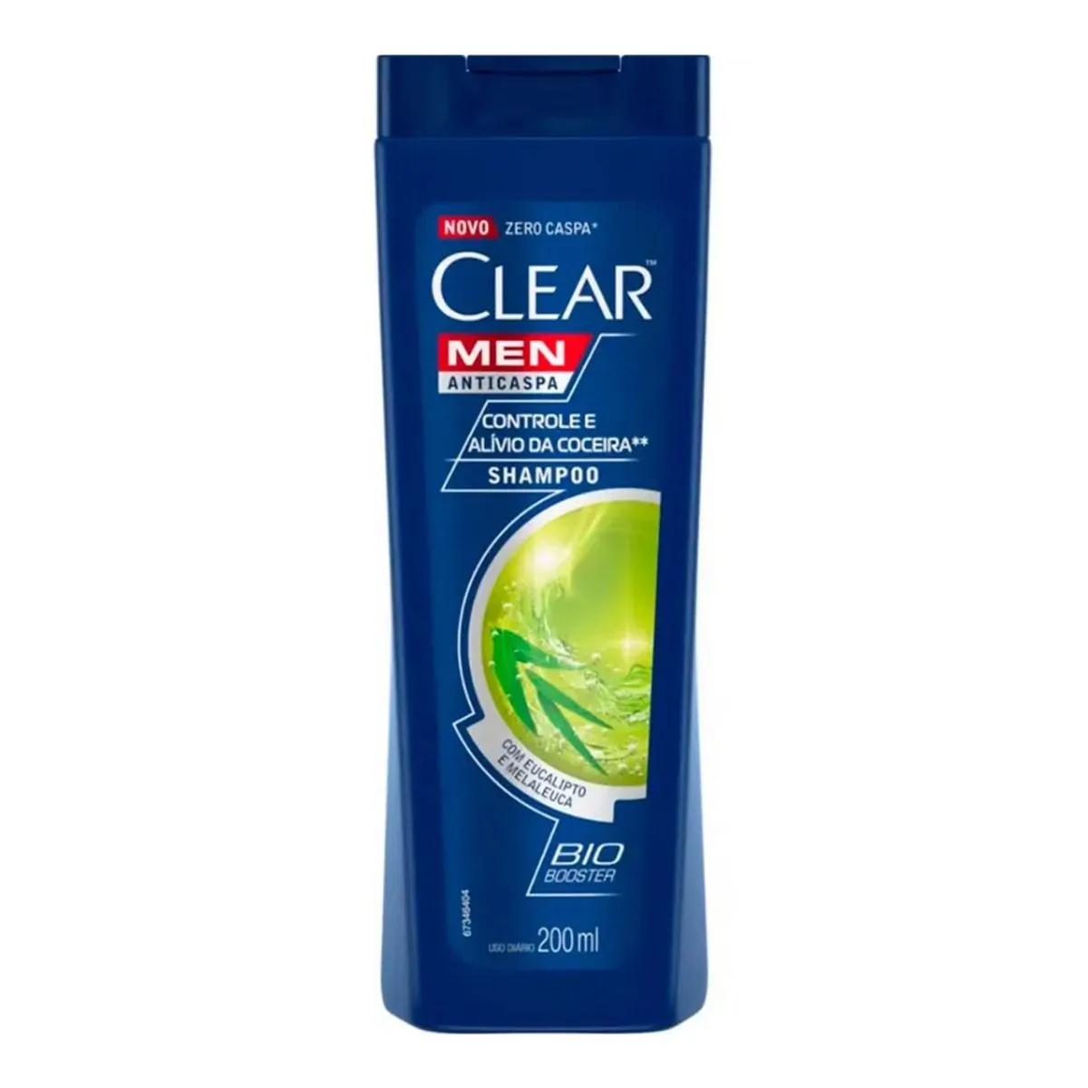 Imagem do produto SHAMPOO ANTICASPA CLEAR MEN CONTROLE DA COCEIRA 200ML