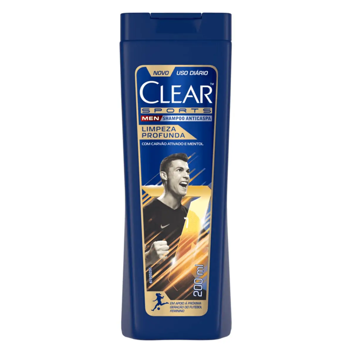 Imagem do produto SHAMPOO ANTICASPA CLEAR MEN SPORTS 200ML